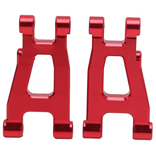 Reliant Jazzy 2pcs RC Car Swing Arm | Hochfestigkeits -Aluminium -Legierungs -Upgrade für SG1603 / SG1604 / UD1601 / UD16024 | Reduzieren Sie Beulen und Vibrationen für 1/16 RC -Autos | (Red) von Reliant Jazzy