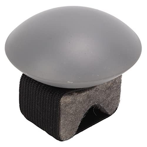 Reliant Jazzy African Drum Finger Shaker | Sand Rattle Hammer Percussion Instrument | Handbell Accessories for Music/Performance/Classroom | Lightweight & Sturdy (Grey) von Reliant Jazzy