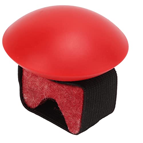 Reliant Jazzy African Drum Finger Shaker | Sand Rattle Hammer Percussion Instrument | Handbell Accessories for Music/Performance/Classroom | Lightweight & Sturdy (Red) von Reliant Jazzy