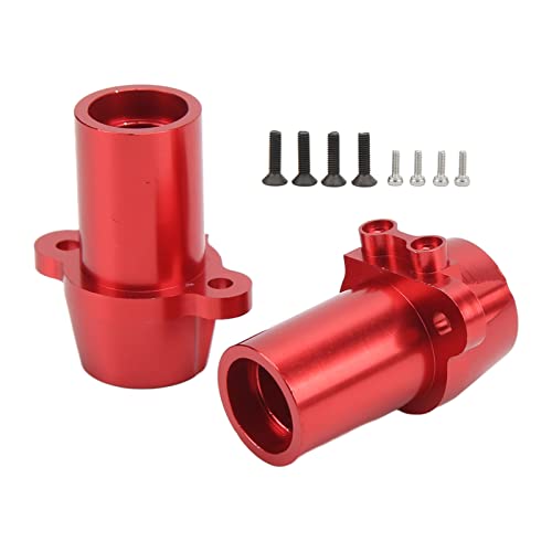 Reliant Jazzy Aluminum Alloy Rear Axle Sleeve for Axial RBX10 | 1/10 RC Car Upgrade Part | High - Strength Replacement for Plastic Parts | Lightweight & Sturdy Metal Sleeve (Red) von Reliant Jazzy