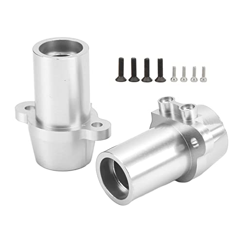 Reliant Jazzy Aluminum Alloy Rear Axle Sleeve for Axial RBX10 | 1/10 RC Car Upgrade Part | High - Strength Replacement for Plastic Parts | Lightweight & Sturdy Metal Sleeve (Silver) von Reliant Jazzy