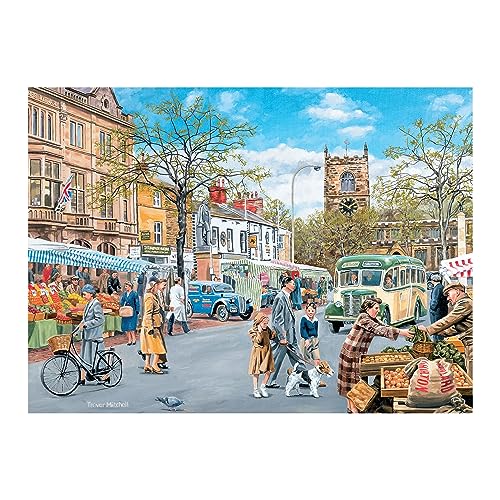 Relish “Herbstmarkt” Demenz-Puzzle 35 Teile Alzheimer-Aktivitäten/Puzzle & Demenz-Geschenke für Senioren von Relish