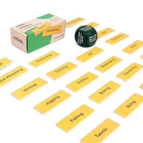 Relish Link & Think Hobbies Gesprächskartenspiel - Demenzaktivitäten & Alzheimer-Produkte, Spiele & Spielzeug für Senioren Relish Link & Think Hobbies Gesprächskartenspiel - Demenzaktivitäten & Alzheimer-Produkte, Spiele & Spielzeug für Senioren von Relish