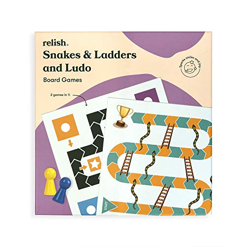 Relish Schlangen & Leitern und Ludo Brettspiel – Alzheimer Produkte & Demenz-Spiele, Aktivitäten & Spielzeuge Relish Schlangen & Leitern und Ludo Brettspiel – Alzheimer Produkte & Demenz-Spiele, Aktivitäten & Spielzeuge von Relish