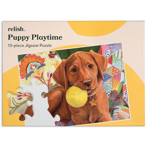 Relish “Welpen” 13 Teile Puzzle für Menschen mit Demenz oder Alzheimer - Geschenke und Aktivitäten für Senioren Relish “Welpen” 13 Teile Puzzle für Menschen mit Demenz oder Alzheimer - Geschenke und Aktivitäten für Senioren von Relish