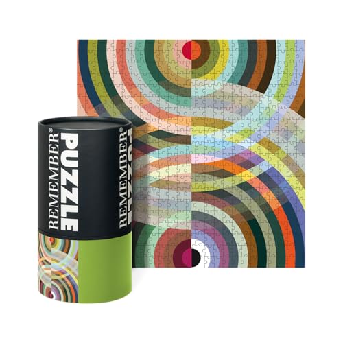 REMEMBER Puzzle Tartan - 500 Teile - 50 x 50 cm - hochwertiges Puzzle von Remember