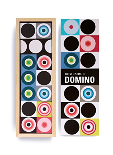 Remember - Dominio Spiel aus Holz mit bunten Farben | 28 Holzspielsteine 3,5 x 7 cm Remember - Dominio Spiel aus Holz mit bunten Farben | 28 Holzspielsteine 3,5 x 7 cm von Remember