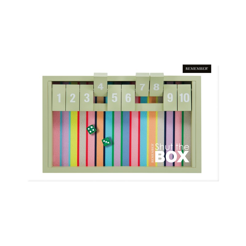 Remember Würfelspiel Shut the Box 2 von Remember