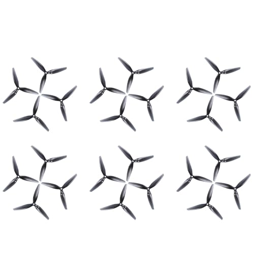 Remingtape 12 Paare für HQ Prop 7X4X3 Propeller 7040 Prop 7 3-Blatt Requisiten für RC DIY FPV Racing Drone von Remingtape