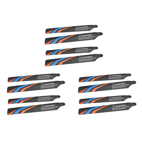 Remingtape 12-Teilige Haupt Blatt Propeller für XK K127 RC Hubschrauber Flugzeug Drohnen Teil ZubehöR von Remingtape
