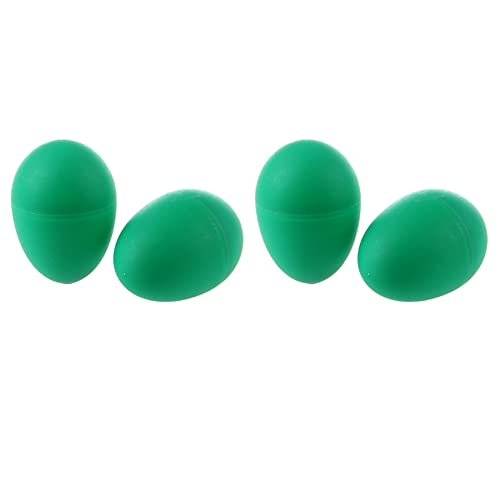 Remingtape 2 Paar Kunststoff Percussion Musical Ei Maracas Shaker (Gruen) von Remingtape