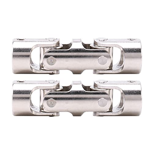 Remingtape 2X Rc Doppel Universal Gelenk Kardan Gelenk Gimbal Kupplungen mit Schraube, 8X 8 mm von Remingtape