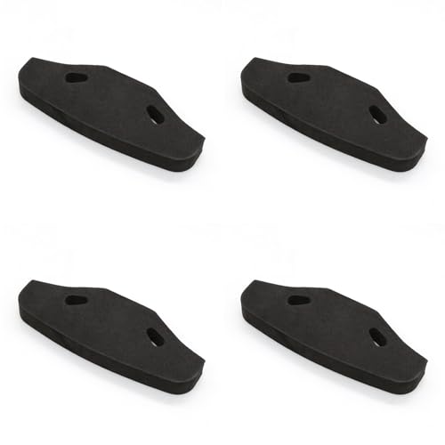 Remingtape 4X Front StoßStange Schwamm Schaum für TT-01 TT-02 TT01 TT02 1/10 RC Auto Upgrade Teile Teile,Schwarz von Remingtape