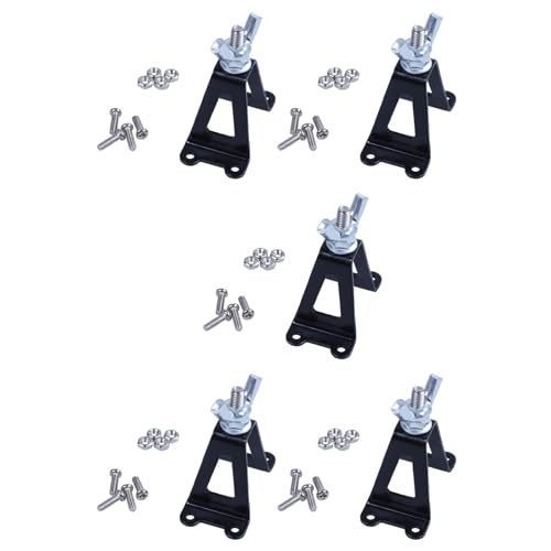 Remingtape 5X 1/10 Schonen Reifen Halter, Metall Reifen Halterung Rad Halter Träger für 1/10 Axial Scx10 D90 Cc01 Rc Raupen Auto von Remingtape