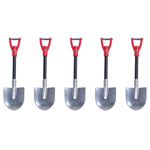 Remingtape 5X Rc Rock Kriecher 1:10 Zubehör Metall Schaufel für Rc D90 Kriecher Auto Dekorative Werkzeuge von Remingtape