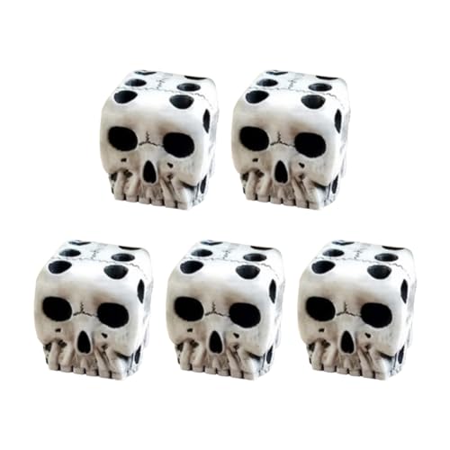 Remingtape Totenkopf-Würfel, Gelegenheitsspiel, Party, Brettspiel, Spielzeug, Rollenspiel, Werkzeuge Remingtape Totenkopf-Würfel, Gelegenheitsspiel, Party, Brettspiel, Spielzeug, Rollenspiel, Werkzeuge von Remingtape