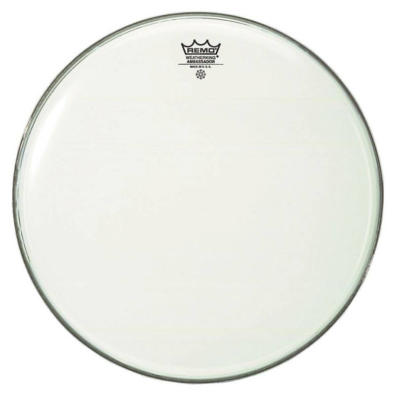 Remo Ambassador Smooth White BA-0208-00 8" Tom Head Tom-Fell von Remo