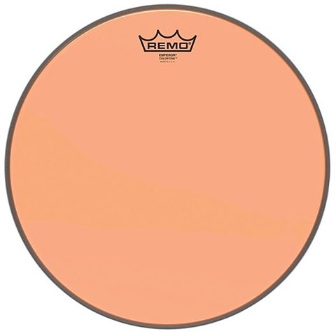 Remo Colortone Emperor Clear 13" Orange Tom Head Tom-Fell von Remo