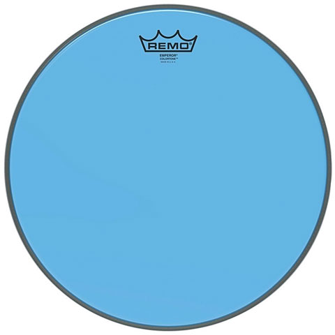 Remo Colortone Emperor Clear BE-0314-CT-BU 14" Blue Tom Head Tom-Fell von Remo