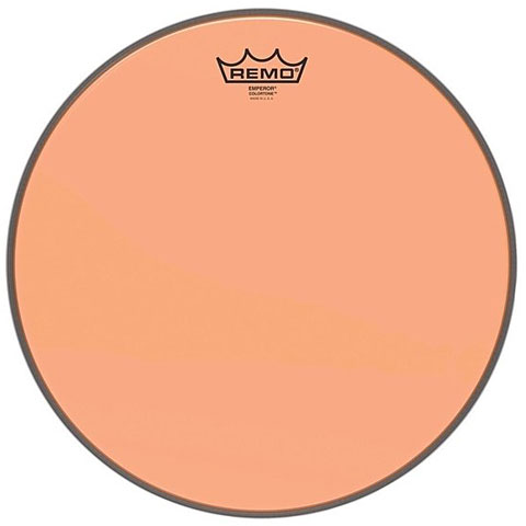 Remo Colortone Emperor Clear BE-0315-CT-OG 15" Orange Tom Head von Remo