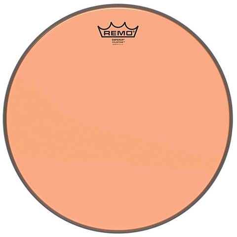 Remo Colortone Emperor Clear BE-0315-CT-OG 15" Orange Tom Head von Remo