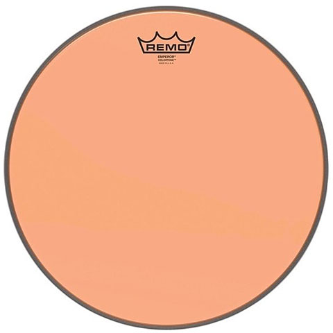 Remo Colortone Emperor Clear BE-0318-CT-OG 18" Orange Tom Head von Remo