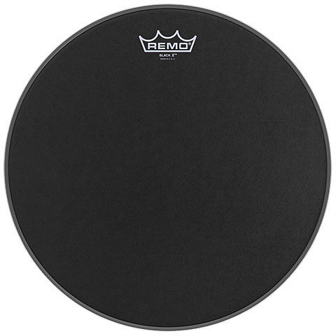 Remo Emperor X Black Suede BX-0814-10 14" Snare Head Black Dot von Remo