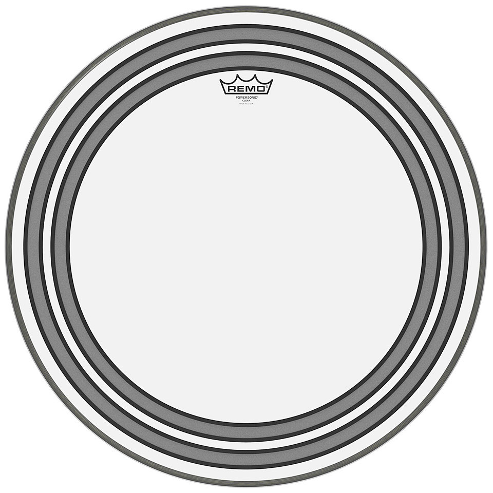 Remo Powersonic Clear PW-1324-00 24" Bass Drum Head Bass-Drum-Fell von Remo