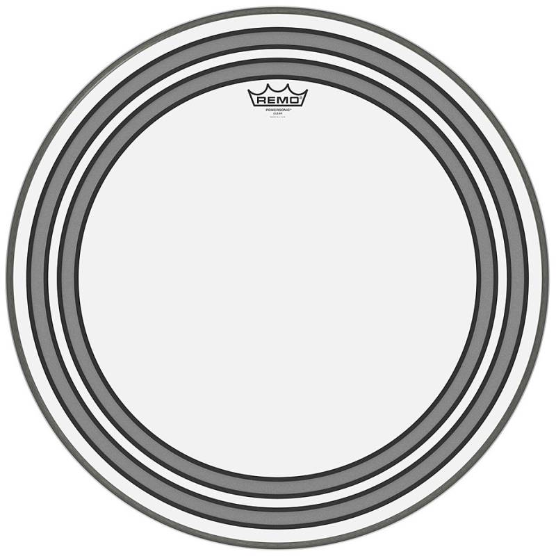 Remo Powersonic Clear PW-1324-00 24" Bass Drum Head Bass-Drum-Fell von Remo