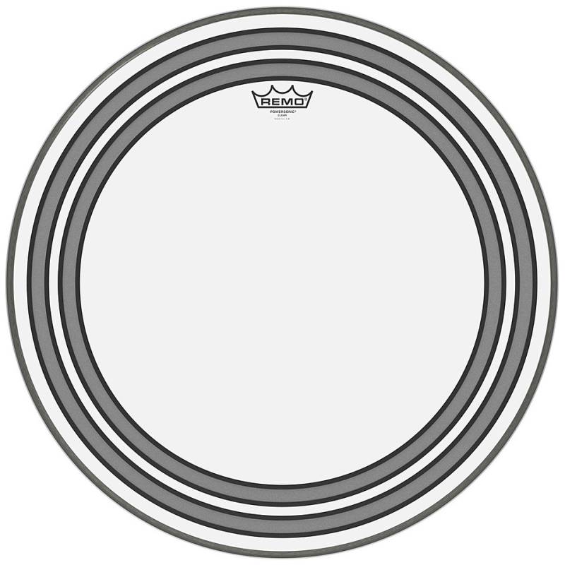 Remo Powersonic Clear PW-1324-00 24" Bass Drum Head Bass-Drum-Fell von Remo