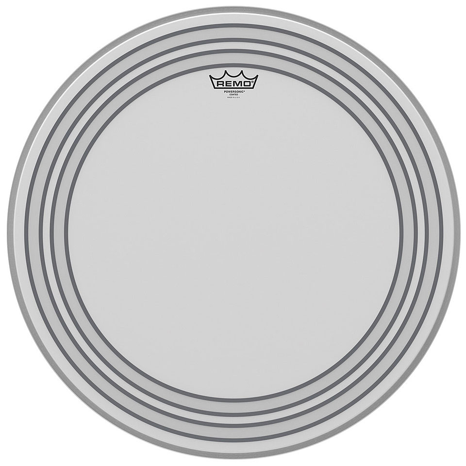 Remo Powersonic Coated PW-1122-00 22" Bass Drum Head Bass-Drum-Fell von Remo