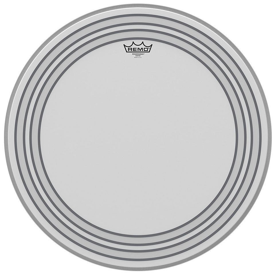 Remo Powersonic Coated PW-1122-00 22" Bass Drum Head Bass-Drum-Fell Remo Powersonic Coated PW-1122-00 22" Bass Drum Head Bass-Drum-Fell von Remo