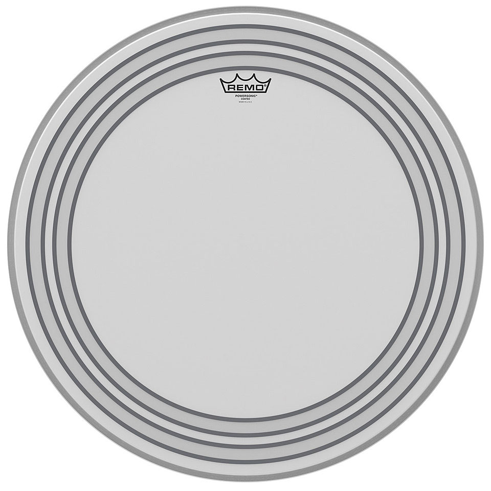 Remo Powersonic Coated PW-1124-00 24" Bass Drum Head Bass-Drum-Fell von Remo