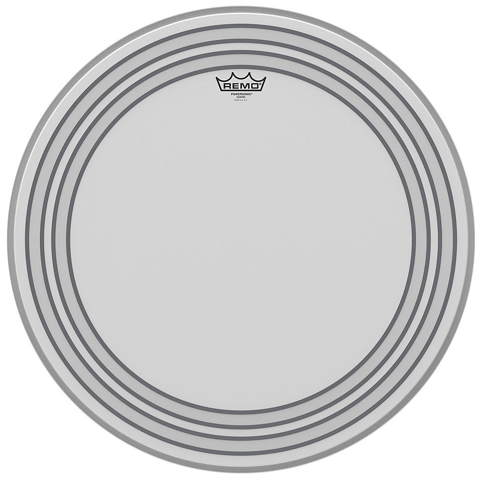 Remo Powersonic Coated PW-1124-00 24" Bass Drum Head Bass-Drum-Fell Remo Powersonic Coated PW-1124-00 24" Bass Drum Head Bass-Drum-Fell von Remo