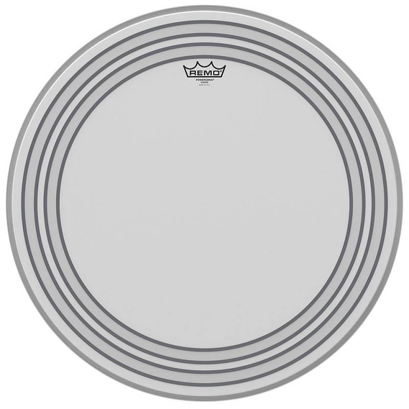 Remo Powersonic Coated PW-1124-00 24" Bass Drum Head Bass-Drum-Fell von Remo