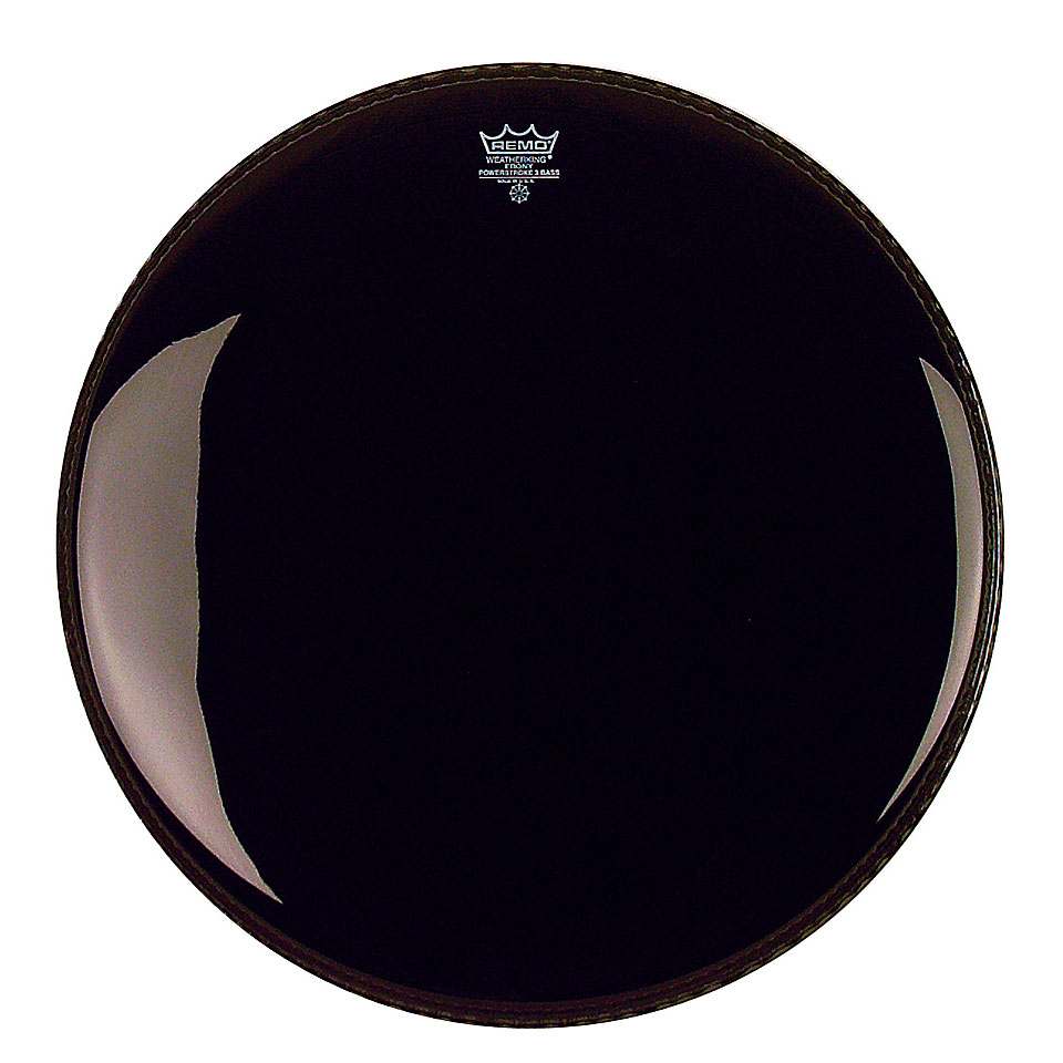 Remo Powerstroke 3 Ebony P3-1026-ES 26" Bass Drum Head Bass-Drum-Fell Remo Powerstroke 3 Ebony P3-1026-ES 26" Bass Drum Head Bass-Drum-Fell von Remo