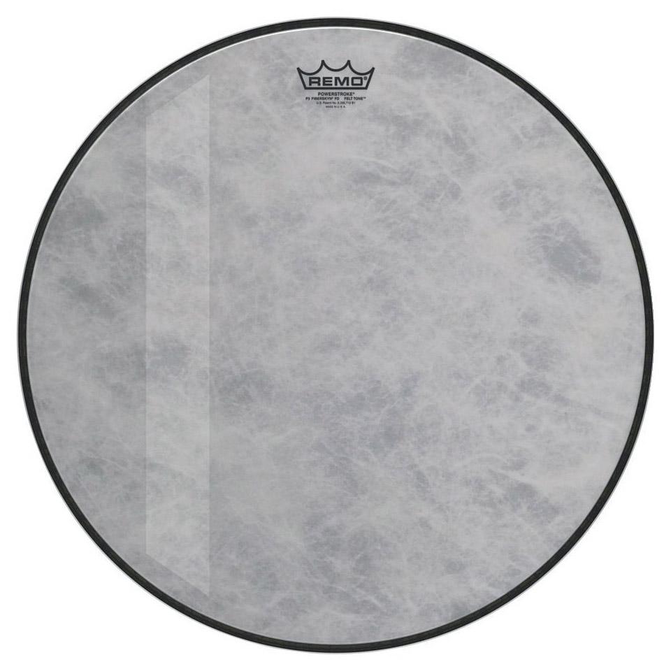 Remo Powerstroke 3 Fiberskyn Felt Tone P3-1526-FD-FLT 26" Bass Drum von Remo