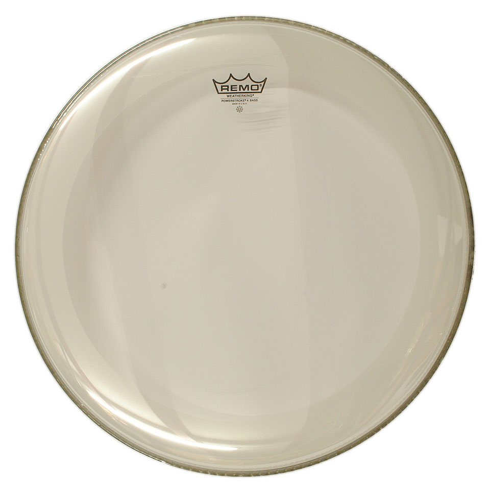 Remo Powerstroke 4 Clear P4-1320-C2 20" Bass Drum Head Bass-Drum-Fell von Remo