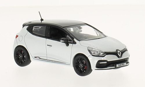 Renault Clio IV RS 200 EDC Monaco GP, metallic-weiss/schwarz, 2014, Modellauto, Fertigmodell, Norev 1:43 von Renault