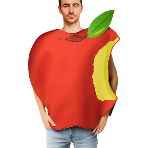 Frucht Kostüm Erwachsene - Unisex Lustiges Fruchtkostüm - Kreative Kostüme Festliche Requisiten für Versammlungen Schule Frauen Zuhause Cosplay Veranstaltungen Mädchen Partys Bühnenauftritte von Renchey