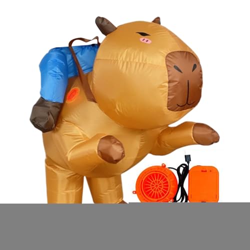 Renchey Aufblasbare Kostüme für Erwachsene | Aufblasbares Wasserschwein Halloween Kostüm | Festliches Cosplay Verkleidung für Kinder Geburtstagsparty Maskerade Umzüge Feiertage von Renchey