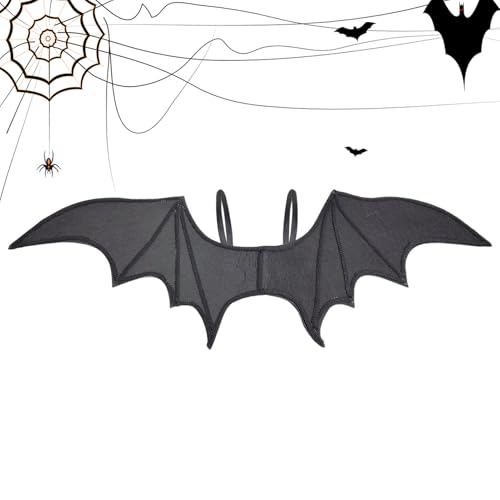 Renchey Flügel Kostüm | Schwarze Flügel | Verkleidungszubehör Für Cosplay Bühnenauftritt Party Theater | Festival Feier Maskerade Halloween Kostüm von Renchey