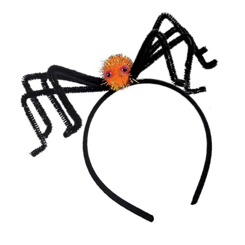 Renchey Halloween Spinnen Stirnband,Plüsch Festival Cosplay Spinnen Stirnband | Lustiges Kopfaccessoire Haarspange Kostüm Für Erwachsene Kinder Tanzparty Themen Events Renchey Halloween Spinnen Stirnband,Plüsch Festival Cosplay Spinnen Stirnband | Lustiges Kopfaccessoire Haarspange Kostüm Für Erwachsene Kinder Tanzparty Themen Events von Renchey