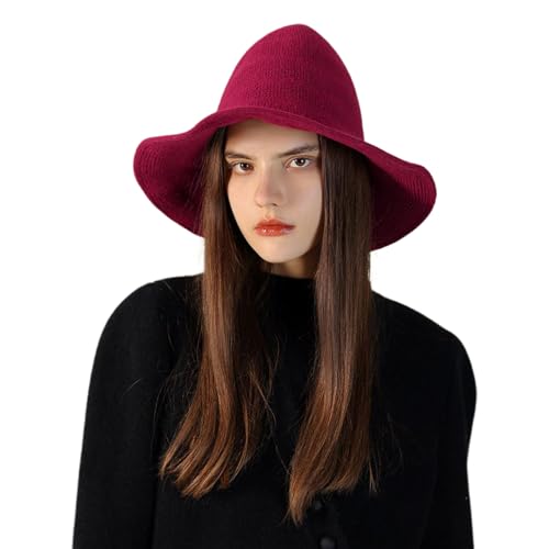 Renchey Hexenhüte Halloween,Gestrickter Spitzhut Für Damen Kostümzubehör | Atmungsaktive Kopfbekleidung Zum Verkleiden Für Herren Damen Erwachsene Maskerade Fest Veranstaltung Renchey Hexenhüte Halloween,Gestrickter Spitzhut Für Damen Kostümzubehör | Atmungsaktive Kopfbekleidung Zum Verkleiden Für Herren Damen Erwachsene Maskerade Fest Veranstaltung von Renchey