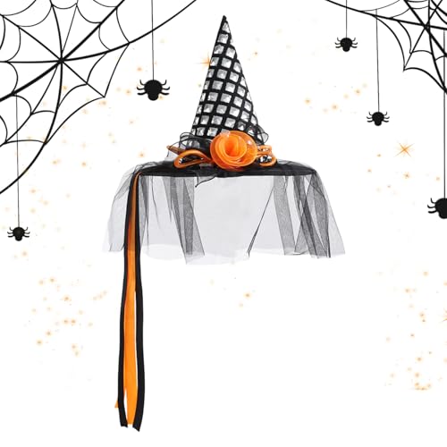 Renchey Hexenhut Halloween - Spitzer Hexenhut Mit Breiter Krempe Für Erwachsene,Klassische Kostümhüte Zum Verkleiden Für Kinder Und Erwachsene Cosplay Party Accessoires Für Indoor Bar Garten Zuhause Renchey Hexenhut Halloween - Spitzer Hexenhut Mit Breiter Krempe Für Erwachsene,Klassische Kostümhüte Zum Verkleiden Für Kinder Und Erwachsene Cosplay Party Accessoires Für Indoor Bar Garten Zuhause von Renchey