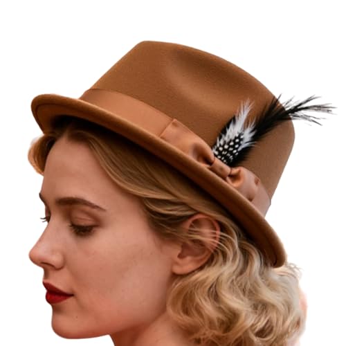 Renchey Oktoberfest Hüte | Festival Kopfbedeckungen für Herren | Eleganter Filzhut für Erwachsene Bierfest Traditionelle Aktivitäten Foto von Renchey