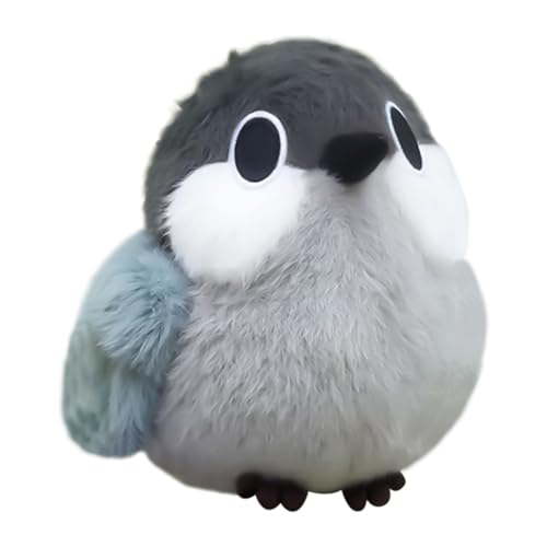 Vogel Plüschtier | Realistisches Plüsch-Vogelmodell für Tischdekoration | Kuscheltier Modell, Sammlerstück Deko für Schreibtisch Sofa Kinderzimmer Erwachsene Schlafzimmer Wohnzimmer Autoregal von Renchey
