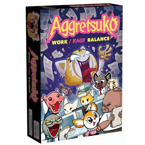 Aggretsuko - Work/Rage Balance Kartenspiel von Renegade Game Studios