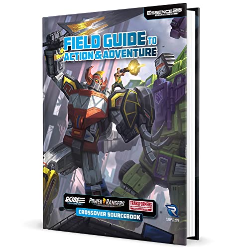 Essence20 Rollenspiel System Field Guide to Action & Adventure Crossover Sourcebook Power Rangers G.I. Joe Transformers von Renegade Game Studios
