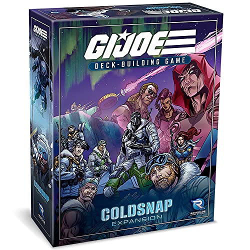 Renegade Game Studios G.I. Joe Deck-Building Game: Coldsnap Expansion – Es ist kaltblutiges Chaos, enthält 2 neue Geschichtenmissionen, ab 14 Jahren, 1-4 Spieler, 30-70 Minuten Spielzeit von Renegade Game Studios